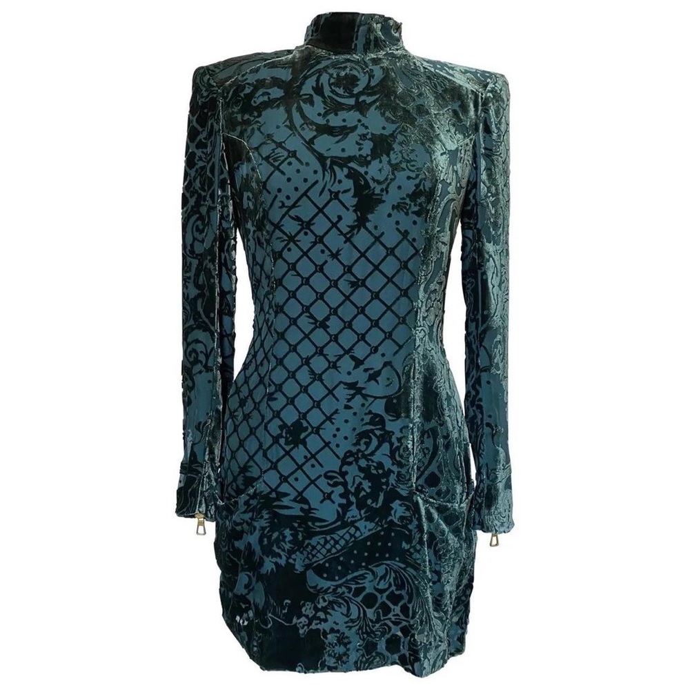 Balmain x H&M Velvet mini dress